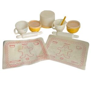 VTG 1979 Tupperware Toys Kids Mini Mix It Sets Misc Twins Siblings NO BOX